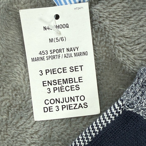 Nautica Blue and Gray Kids Boy’s 3 PC Matching Set Size M (5-6) - Picture 13 of 16